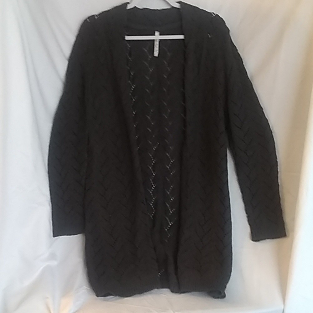 Leo & Nicole Dark Grey Cardigan